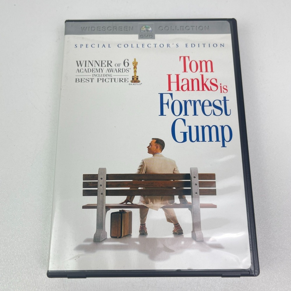 Tom Hanks Is Forest Gump Special Collectors Edition 1994 Tall Case DVD